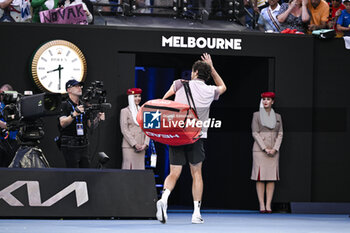 2024-01-23 - Taylor Fritz of USA during the Australian Open 2024 Grand Slam tennis tournament on January 22, 2024 at Melbourne Park in Melbourne, Australia. Photo Victor Joly / DPPI - TENNIS - AUSTRALIAN OPEN 2024 - WEEK 2 - INTERNATIONALS - TENNIS