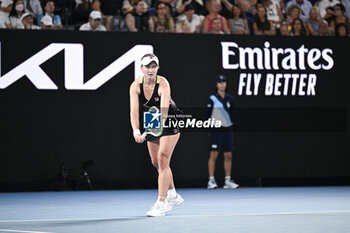 2024-01-23 - Barbora Krejcikova during the Australian Open 2024 Grand Slam tennis tournament on January 22, 2024 at Melbourne Park in Melbourne, Australia. Photo Victor Joly / DPPI - TENNIS - AUSTRALIAN OPEN 2024 - WEEK 2 - INTERNATIONALS - TENNIS
