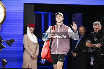 2024-01-23 - Jannik Sinner during the Australian Open 2024 Grand Slam tennis tournament on January 22, 2024 at Melbourne Park in Melbourne, Australia. Photo Victor Joly / DPPI - TENNIS - AUSTRALIAN OPEN 2024 - WEEK 2 - INTERNATIONALS - TENNIS