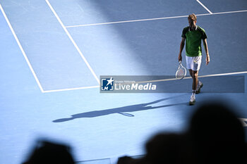 2024-01-24 - Daniil Medvedev during the Australian Open AO 2024 Grand Slam tennis tournament on January 24, 2024 at Melbourne Park in Melbourne, Australia. Photo Victor Joly / DPPI - TENNIS - AUSTRALIAN OPEN 2024 - WEEK 2 - INTERNATIONALS - TENNIS