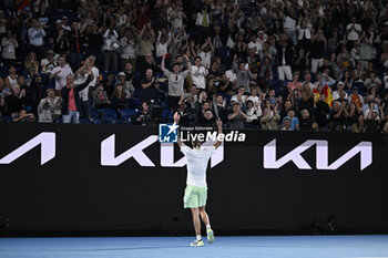 2024-01-24 - Sascha Alexander Zverev of Germany during the Australian Open AO 2024 Grand Slam tennis tournament on January 24, 2024 at Melbourne Park in Melbourne, Australia. Photo Victor Joly / DPPI - TENNIS - AUSTRALIAN OPEN 2024 - WEEK 2 - INTERNATIONALS - TENNIS