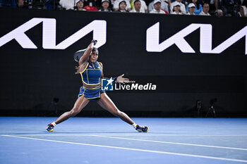 2024-01-25 - Cori Coco Gauff during the Australian Open AO 2024 Grand Slam tennis tournament on January 25, 2024 at Melbourne Park, Australia. Photo Victor Joly / DPPI - TENNIS - AUSTRALIAN OPEN 2024 - WEEK 2 - INTERNATIONALS - TENNIS