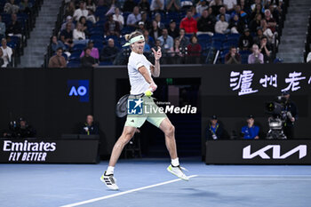 2024-01-26 - Sascha Alexander Zverev during the Australian Open AO 2024 Grand Slam tennis tournament on January 26, 2024 at Melbourne Park in Melbourne, Australia. Photo Victor Joly / DPPI - TENNIS - AUSTRALIAN OPEN 2024 - WEEK 2 - INTERNATIONALS - TENNIS