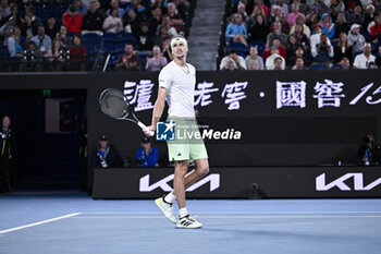 2024-01-26 - Sascha Alexander Zverev during the Australian Open AO 2024 Grand Slam tennis tournament on January 26, 2024 at Melbourne Park in Melbourne, Australia. Photo Victor Joly / DPPI - TENNIS - AUSTRALIAN OPEN 2024 - WEEK 2 - INTERNATIONALS - TENNIS