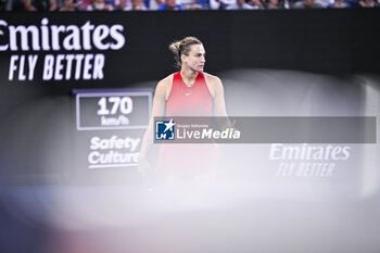2024-01-27 - Aryna Sabalenka during the Australian Open AO 2024 women's final Grand Slam tennis tournament on January 27, 2024 at Melbourne Park in Australia. Photo Victor Joly / DPPI - TENNIS - AUSTRALIAN OPEN 2024 - WEEK 2 - INTERNATIONALS - TENNIS