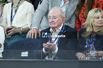 2024-01-28 - Australian former tennis player Rodney George Rod Laver AC MBE during the Australian Open AO 2024 men's final Grand Slam tennis tournament on January 28, 2024 at Melbourne Park in Australia. Photo Victor Joly / DPPI - TENNIS - AUSTRALIAN OPEN 2024 - WEEK 2 - INTERNATIONALS - TENNIS