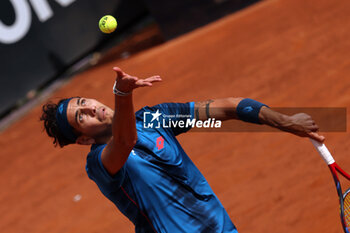 2024-05-15 - Rome, Italy 15.05.2024 : Alejandro TABILO (CHI) vs Zhizhen ZHANG (CHN) during Internazionali BNL 2024 men’s ATP 1000 Open tennis tournament in Rome at Grand Stand Arena . - INTERNAZIONALI BNL D'ITALIA - INTERNATIONALS - TENNIS