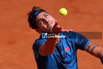 2024-05-15 - Rome, Italy 15.05.2024 : Alejandro TABILO (CHI) vs Zhizhen ZHANG (CHN) during Internazionali BNL 2024 men’s ATP 1000 Open tennis tournament in Rome at Grand Stand Arena . - INTERNAZIONALI BNL D'ITALIA - INTERNATIONALS - TENNIS