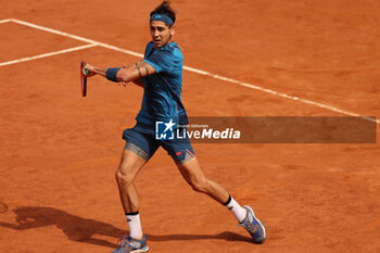 2024-05-15 - Rome, Italy 15.05.2024 : Alejandro TABILO (CHI) vs Zhizhen ZHANG (CHN) during Internazionali BNL 2024 men’s ATP 1000 Open tennis tournament in Rome at Grand Stand Arena . - INTERNAZIONALI BNL D'ITALIA - INTERNATIONALS - TENNIS