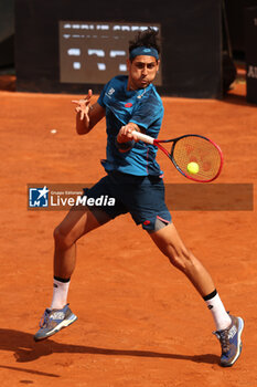 2024-05-15 - Rome, Italy 15.05.2024 : Alejandro TABILO (CHI) vs Zhizhen ZHANG (CHN) during Internazionali BNL 2024 men’s ATP 1000 Open tennis tournament in Rome at Grand Stand Arena . - INTERNAZIONALI BNL D'ITALIA - INTERNATIONALS - TENNIS