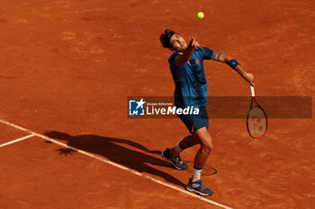 2024-05-15 - Rome, Italy 15.05.2024 : Alejandro TABILO (CHI) vs Zhizhen ZHANG (CHN) during Internazionali BNL 2024 men’s ATP 1000 Open tennis tournament in Rome at Grand Stand Arena . - INTERNAZIONALI BNL D'ITALIA - INTERNATIONALS - TENNIS