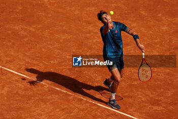 2024-05-15 - Rome, Italy 15.05.2024 : Alejandro TABILO (CHI) vs Zhizhen ZHANG (CHN) during Internazionali BNL 2024 men’s ATP 1000 Open tennis tournament in Rome at Grand Stand Arena . - INTERNAZIONALI BNL D'ITALIA - INTERNATIONALS - TENNIS