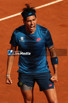 2024-05-15 - Rome, Italy 15.05.2024 : Alejandro TABILO (CHI) vs Zhizhen ZHANG (CHN) during Internazionali BNL 2024 men’s ATP 1000 Open tennis tournament in Rome at Grand Stand Arena . - INTERNAZIONALI BNL D'ITALIA - INTERNATIONALS - TENNIS