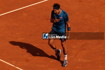 2024-05-15 - Rome, Italy 15.05.2024 : Alejandro TABILO (CHI) vs Zhizhen ZHANG (CHN) during Internazionali BNL 2024 men’s ATP 1000 Open tennis tournament in Rome at Grand Stand Arena . - INTERNAZIONALI BNL D'ITALIA - INTERNATIONALS - TENNIS