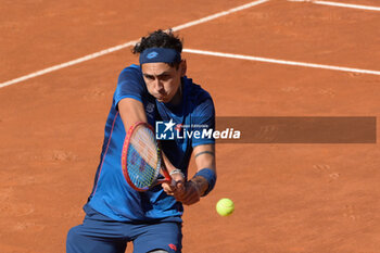 2024-05-17 - Alejandro Tabilo (CHI) during the semi final against Alexander Zverev (GER) of the ATP Master 1000 Internazionali BNL D'Italia tournament at Foro Italico on May 17, 2024
Fabrizio Corradetti / LiveMedia - INTERNAZIONALI BNL D'ITALIA - INTERNATIONALS - TENNIS