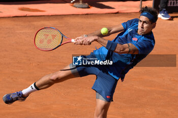 2024-05-17 - Alejandro Tabilo (CHI) during the semi final against Alexander Zverev (GER) of the ATP Master 1000 Internazionali BNL D'Italia tournament at Foro Italico on May 17, 2024
Fabrizio Corradetti / LiveMedia - INTERNAZIONALI BNL D'ITALIA - INTERNATIONALS - TENNIS