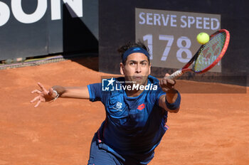 2024-05-17 - Alejandro Tabilo (CHI) during the semi final against Alexander Zverev (GER) of the ATP Master 1000 Internazionali BNL D'Italia tournament at Foro Italico on May 17, 2024
Fabrizio Corradetti / LiveMedia - INTERNAZIONALI BNL D'ITALIA - INTERNATIONALS - TENNIS