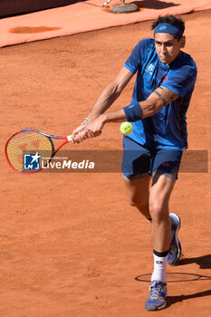 2024-05-17 - Alejandro Tabilo (CHI) during the semi final against Alexander Zverev (GER) of the ATP Master 1000 Internazionali BNL D'Italia tournament at Foro Italico on May 17, 2024
Fabrizio Corradetti / LiveMedia - INTERNAZIONALI BNL D'ITALIA - INTERNATIONALS - TENNIS