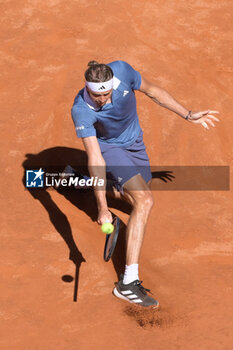 2024-05-17 - Alexander Zverev (GER) during the semi final against Alejandro Tabilo (CHI) of the ATP Master 1000 Internazionali BNL D'Italia tournament at Foro Italico on May 17, 2024
Fabrizio Corradetti / LiveMedia - INTERNAZIONALI BNL D'ITALIA - INTERNATIONALS - TENNIS