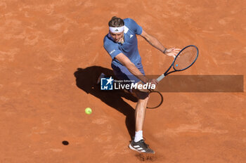 2024-05-17 - Alexander Zverev (GER) during the semi final against Alejandro Tabilo (CHI) of the ATP Master 1000 Internazionali BNL D'Italia tournament at Foro Italico on May 17, 2024
Fabrizio Corradetti / LiveMedia - INTERNAZIONALI BNL D'ITALIA - INTERNATIONALS - TENNIS