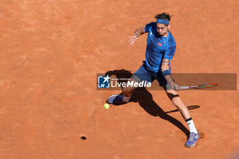 2024-05-17 - Alejandro Tabilo (CHI) during the semi final against Alexander Zverev (GER) of the ATP Master 1000 Internazionali BNL D'Italia tournament at Foro Italico on May 17, 2024
Fabrizio Corradetti / LiveMedia - INTERNAZIONALI BNL D'ITALIA - INTERNATIONALS - TENNIS