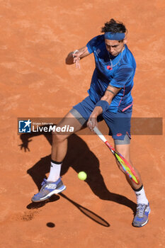 2024-05-17 - Alejandro Tabilo (CHI) during the semi final against Alexander Zverev (GER) of the ATP Master 1000 Internazionali BNL D'Italia tournament at Foro Italico on May 17, 2024
Fabrizio Corradetti / LiveMedia - INTERNAZIONALI BNL D'ITALIA - INTERNATIONALS - TENNIS