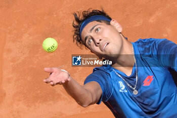 2024-05-17 - Alejandro Tabilo (CHI) during the semi final against Alexander Zverev (GER) of the ATP Master 1000 Internazionali BNL D'Italia tournament at Foro Italico on May 17, 2024
Fabrizio Corradetti / LiveMedia - INTERNAZIONALI BNL D'ITALIA - INTERNATIONALS - TENNIS