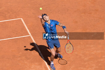 2024-05-17 - Alejandro Tabilo (CHI) during the semi final against Alexander Zverev (GER) of the ATP Master 1000 Internazionali BNL D'Italia tournament at Foro Italico on May 17, 2024
Fabrizio Corradetti / LiveMedia - INTERNAZIONALI BNL D'ITALIA - INTERNATIONALS - TENNIS