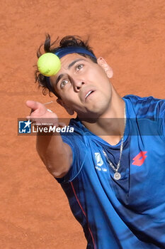 2024-05-17 - Alejandro Tabilo (CHI) during the semi final against Alexander Zverev (GER) of the ATP Master 1000 Internazionali BNL D'Italia tournament at Foro Italico on May 17, 2024
Fabrizio Corradetti / LiveMedia - INTERNAZIONALI BNL D'ITALIA - INTERNATIONALS - TENNIS