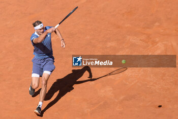 2024-05-17 - Alexander Zverev (GER) during the semi final against Alejandro Tabilo (CHI) of the ATP Master 1000 Internazionali BNL D'Italia tournament at Foro Italico on May 17, 2024
Fabrizio Corradetti / LiveMedia - INTERNAZIONALI BNL D'ITALIA - INTERNATIONALS - TENNIS