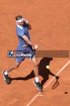 2024-05-17 - Alexander Zverev (GER) during the semi final against Alejandro Tabilo (CHI) of the ATP Master 1000 Internazionali BNL D'Italia tournament at Foro Italico on May 17, 2024
Fabrizio Corradetti / LiveMedia - INTERNAZIONALI BNL D'ITALIA - INTERNATIONALS - TENNIS