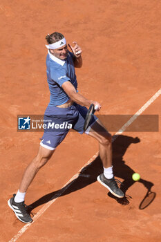 2024-05-17 - Alexander Zverev (GER) during the semi final against Alejandro Tabilo (CHI) of the ATP Master 1000 Internazionali BNL D'Italia tournament at Foro Italico on May 17, 2024
Fabrizio Corradetti / LiveMedia - INTERNAZIONALI BNL D'ITALIA - INTERNATIONALS - TENNIS