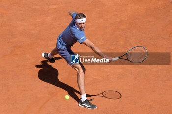 2024-05-17 - Alexander Zverev (GER) during the semi final against Alejandro Tabilo (CHI) of the ATP Master 1000 Internazionali BNL D'Italia tournament at Foro Italico on May 17, 2024
Fabrizio Corradetti / LiveMedia - INTERNAZIONALI BNL D'ITALIA - INTERNATIONALS - TENNIS