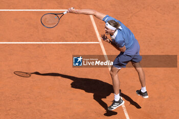 2024-05-17 - Alexander Zverev (GER) during the semi final against Alejandro Tabilo (CHI) of the ATP Master 1000 Internazionali BNL D'Italia tournament at Foro Italico on May 17, 2024
Fabrizio Corradetti / LiveMedia - INTERNAZIONALI BNL D'ITALIA - INTERNATIONALS - TENNIS