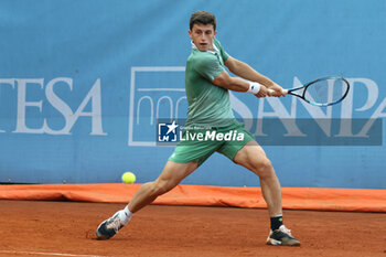 2024-05-16 - Luca Nardi (Italy) during the match againts Jeffrey John Wolf (U.S.A.) - 2024 PIEMONTE OPEN INTESA SAN PAOLO - INTERNATIONALS - TENNIS