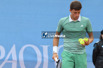 2024-05-16 - Luca Nardi (Italy) during the match againts Jeffrey John Wolf (U.S.A.) - 2024 PIEMONTE OPEN INTESA SAN PAOLO - INTERNATIONALS - TENNIS