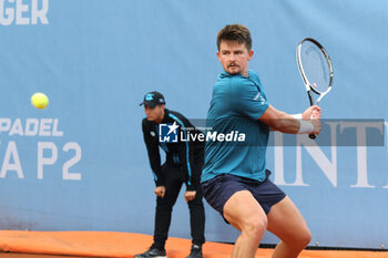 2024-05-16 - Jeffrey John Wolf (U.S.A.) during the match againts Luca Nardi (Italy) - 2024 PIEMONTE OPEN INTESA SAN PAOLO - INTERNATIONALS - TENNIS