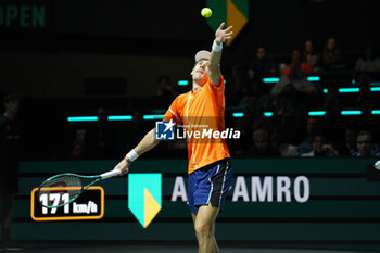 2024-02-17 - Alex de Minaur of Australia against Grigor Dimitrov of Bulgaria, Semi-final during the ABN Amro Open 2024, ATP 500 tennis tournament on February 17, 2024 in Rotterdam, Netherlands - TENNIS - ABN AMRO OPEN 2024 - INTERNATIONALS - TENNIS