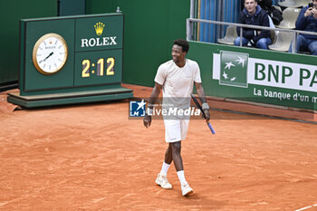 2024-04-09 - Gael Monfils during the Rolex Monte-Carlo ATP Masters 1000 tennis on April 9, 2024 at Monte Carlo Country Club in Roquebrune Cap Martin, France near Monaco. Photo Victor Joly / DPPI - TENNIS - ROLEX MONTE CARLO MASTERS 2024 - 09/04 - INTERNATIONALS - TENNIS