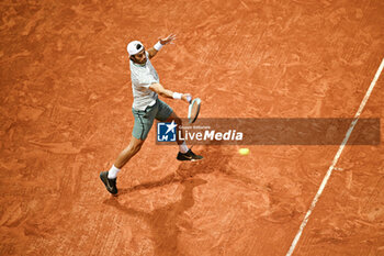 2024-04-09 - Lorenzo Musetti during the Rolex Monte-Carlo ATP Masters 1000 tennis on April 9, 2024 at Monte Carlo Country Club in Roquebrune Cap Martin, France near Monaco. Photo Victor Joly / DPPI - TENNIS - ROLEX MONTE CARLO MASTERS 2024 - 09/04 - INTERNATIONALS - TENNIS