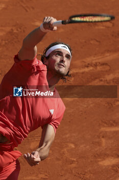 2024-04-11 - Stefanos Tsitsipas of Greece during day 5 of the Rolex Monte-Carlo 2024, ATP Masters 1000 tennis event on April 11, 2024 at Monte-Carlo Country Club in Roquebrune Cap Martin, France - TENNIS - ROLEX MONTE-CARLO MASTERS 2024 - 11/04 - INTERNATIONALS - TENNIS