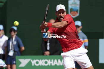 2024-04-11 - Novak Djokovic of Serbia during day 5 of the Rolex Monte-Carlo 2024, ATP Masters 1000 tennis event on April 11, 2024 at Monte-Carlo Country Club in Roquebrune Cap Martin, France - TENNIS - ROLEX MONTE-CARLO MASTERS 2024 - 11/04 - INTERNATIONALS - TENNIS