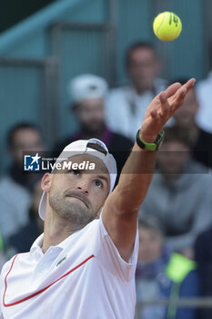 2024-04-11 - Grigor Dimitrov of Bulgaria during day 5 of the Rolex Monte-Carlo 2024, ATP Masters 1000 tennis event on April 11, 2024 at Monte-Carlo Country Club in Roquebrune Cap Martin, France - TENNIS - ROLEX MONTE-CARLO MASTERS 2024 - 11/04 - INTERNATIONALS - TENNIS