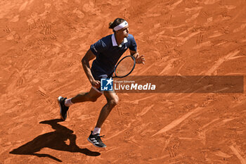 2024-04-11 - Alexander Zverev during the Rolex Monte-Carlo ATP Masters 1000 tennis on April 11, 2024 at Monte Carlo Country Club in Roquebrune Cap Martin, France near Monaco. Photo Victor Joly / DPPI - TENNIS - ROLEX MONTE CARLO MASTERS 2024 - 11/04 - INTERNATIONALS - TENNIS