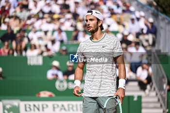 2024-04-11 - Lorenzo Musetti during the Rolex Monte-Carlo ATP Masters 1000 tennis on April 11, 2024 at Monte Carlo Country Club in Roquebrune Cap Martin, France near Monaco. Photo Victor Joly / DPPI - TENNIS - ROLEX MONTE CARLO MASTERS 2024 - 11/04 - INTERNATIONALS - TENNIS