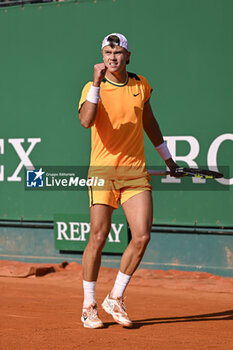 2024-04-11 - Holger Rune during the Rolex Monte-Carlo ATP Masters 1000 tennis on April 11, 2024 at Monte Carlo Country Club in Roquebrune Cap Martin, France near Monaco. Photo Victor Joly / DPPI - TENNIS - ROLEX MONTE CARLO MASTERS 2024 - 11/04 - INTERNATIONALS - TENNIS