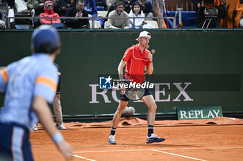 2024-04-11 - Ugo Humbert during the Rolex Monte-Carlo ATP Masters 1000 tennis on April 11, 2024 at Monte Carlo Country Club in Roquebrune Cap Martin, France near Monaco. Photo Victor Joly / DPPI - TENNIS - ROLEX MONTE CARLO MASTERS 2024 - 11/04 - INTERNATIONALS - TENNIS