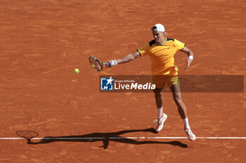 2024-04-12 - Holger Rune of Denmark during day 6 of the Rolex Monte-Carlo 2024, ATP Masters 1000 tennis event on April 12, 2024 at Monte-Carlo Country Club near Monaco in Roquebrune Cap Martin, France - TENNIS - ROLEX MONTE CARLO MASTERS 2024 - 12/04 - INTERNATIONALS - TENNIS
