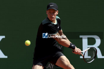 2024-04-12 - Jannik Sinner of Italy during day 6 of the Rolex Monte-Carlo 2024, ATP Masters 1000 tennis event on April 12, 2024 at Monte-Carlo Country Club near Monaco in Roquebrune Cap Martin, France - TENNIS - ROLEX MONTE CARLO MASTERS 2024 - 12/04 - INTERNATIONALS - TENNIS