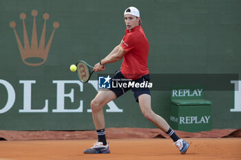 2024-04-12 - Ugo Humbert of France during day 6 of the Rolex Monte-Carlo 2024, ATP Masters 1000 tennis event on April 12, 2024 at Monte-Carlo Country Club near Monaco in Roquebrune Cap Martin, France - TENNIS - ROLEX MONTE CARLO MASTERS 2024 - 12/04 - INTERNATIONALS - TENNIS